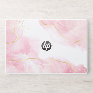 Rose Pink Marble  HP Laptop Skin