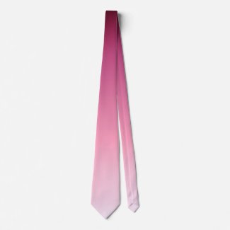  rose pink  ombre - modern neck tie