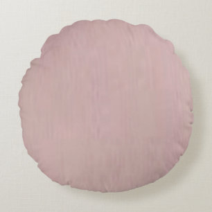 Rose Pink Round Pillow