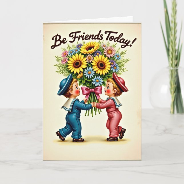 Rose Pink Sailor Mother Card (Front)