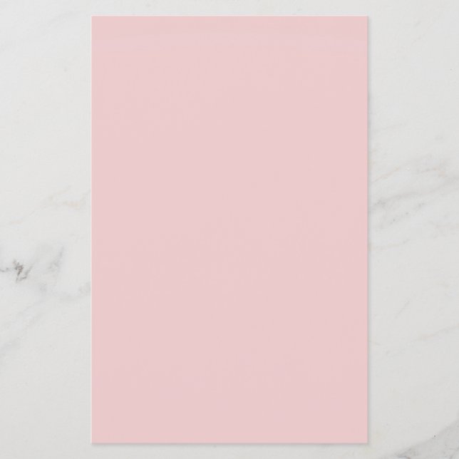 Rose Pink Solid Color Flyer (Front)