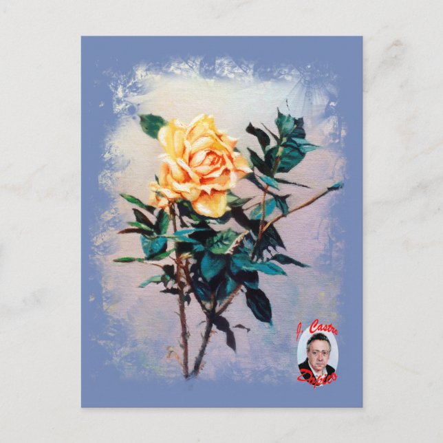 Rose Postcard (Front)