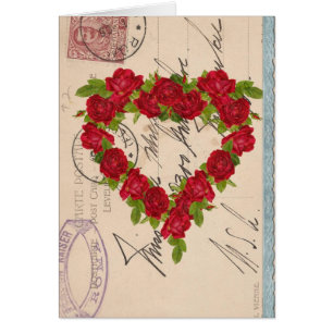 Rose Postcard Collage