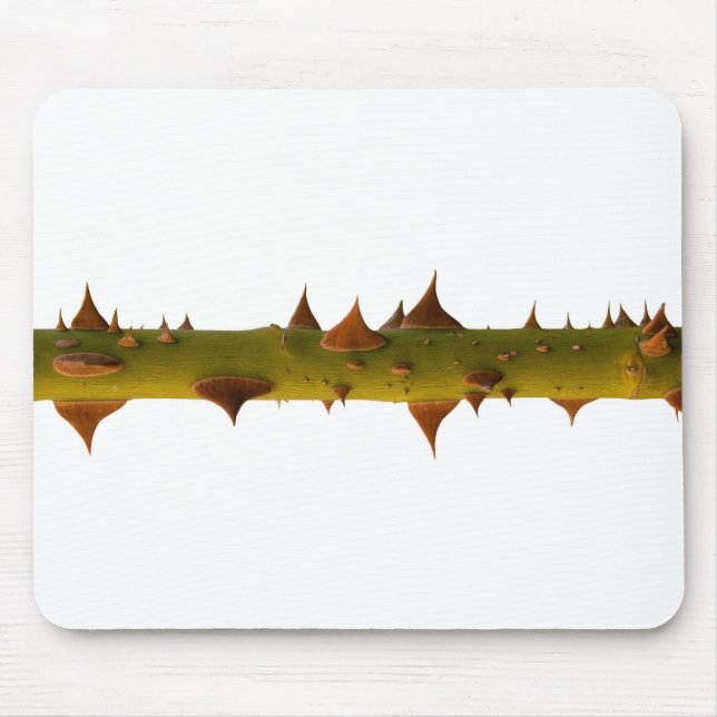 Rose prickels mouse pad (Front)