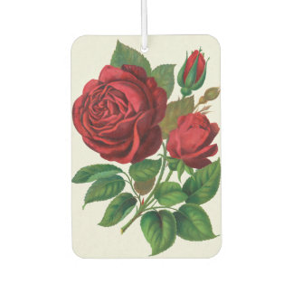 Rose Print Rochester Lithographing and Printing Co Air Freshener