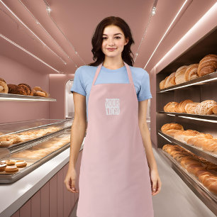 Rose Quartz - add logo Apron