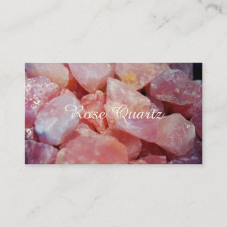 Rose Quartz Business Cards