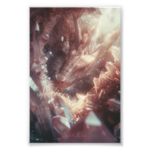 Rose Quartz Guardian Photo Print
