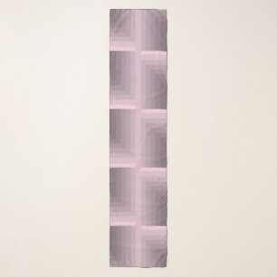Rose Quartz Labyrinth Chiffon Scarf