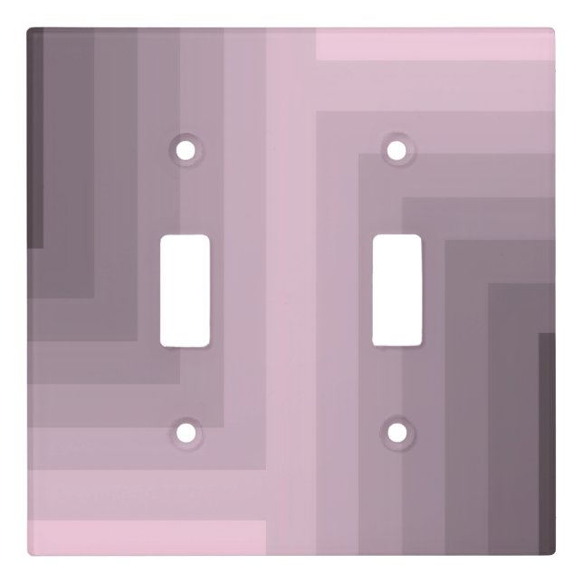 Rose Quartz Labyrinth Light Switch Cover (Front)
