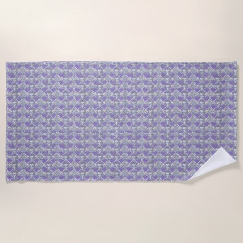 rose quartz periwinkle violet gray beach towel