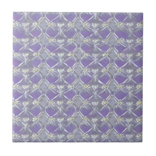 rose quartz periwinkle violet gray ceramic tile