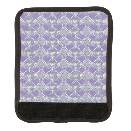 rose quartz periwinkle violet gray luggage handle wrap