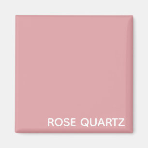 Rose Quartz pink colour name Magnet