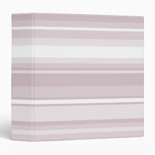 Rose quartz pink stripes binder