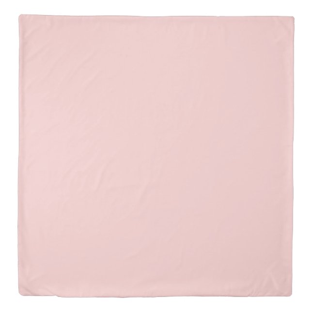 rose quartz & serenity Pantone 2016 duvet cover (Front)