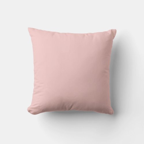 Rose Quartz Throw Pillow