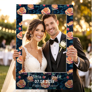 Rose Reception Photo Booth Frame Prop Radiant Selfie Frame