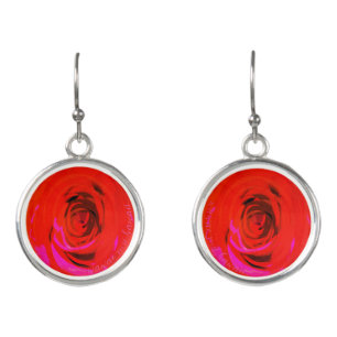 Rose Red 1974, Earrings