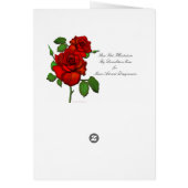 Rose Red Illustration Cards (Back)