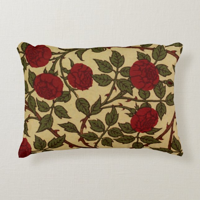 Rose Red Pillow (Front)