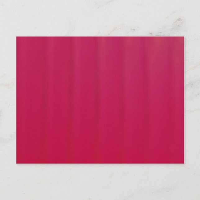 Rose Red Ridged Postcard (Front)