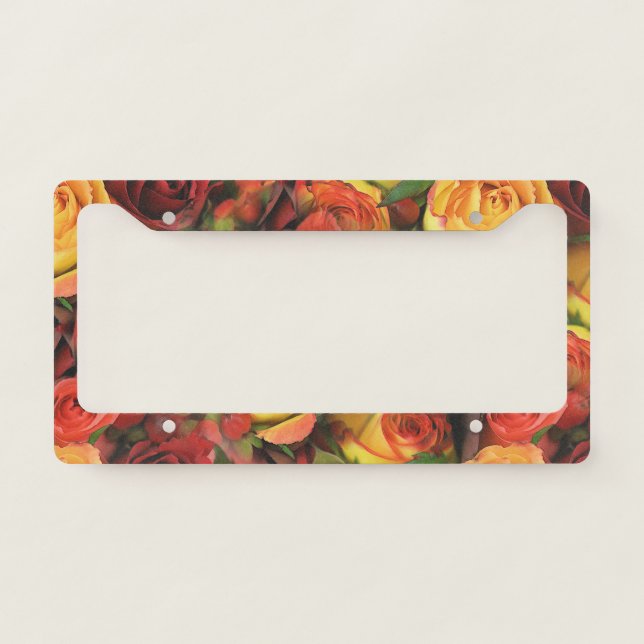 Rose reduex license plate frame (Front)