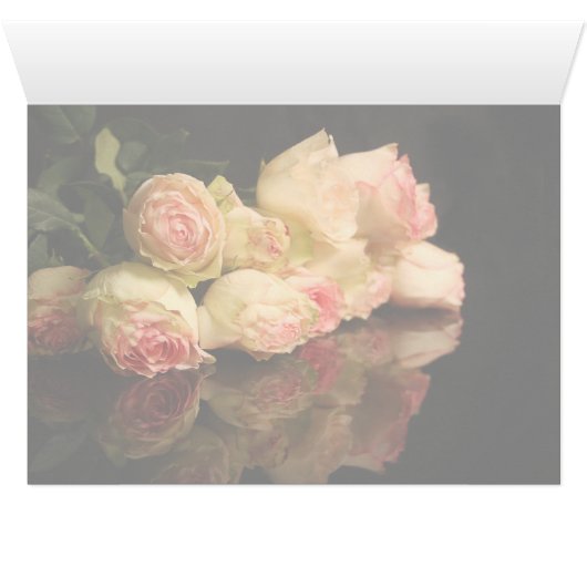 Rose Reflections Cards (Inside Horizontal (Bottom))