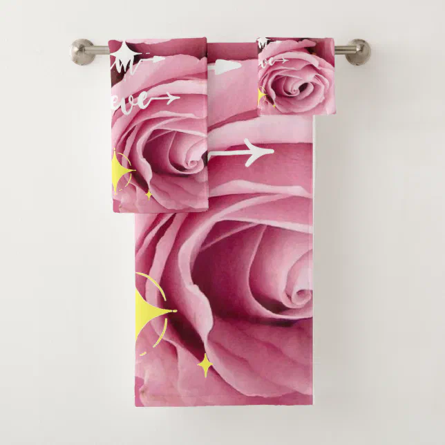 Stellar Style Shop Rose Reverie Bath Towel