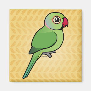 Rose-ringed Parakeet Magnet