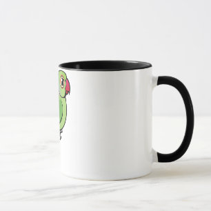 Rose-ringed Parakeet Mug