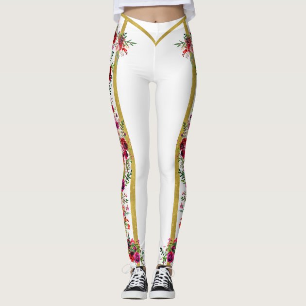 white gucci leggings