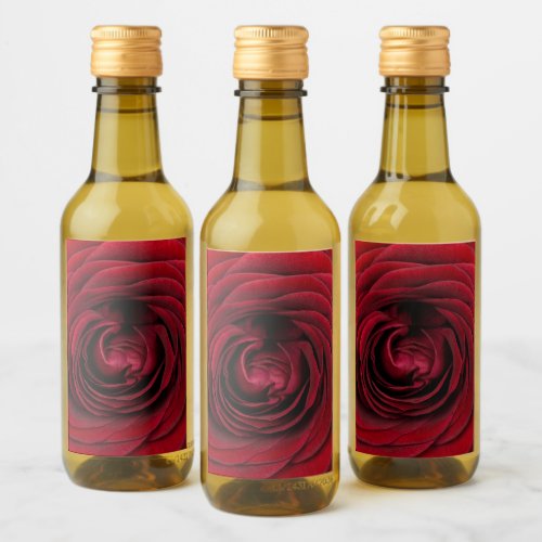 Rose Rot Schwarz Wine Label