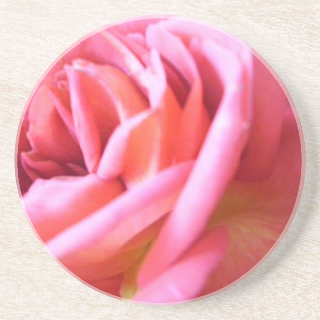 Rose Sandstone Coaster (Front)