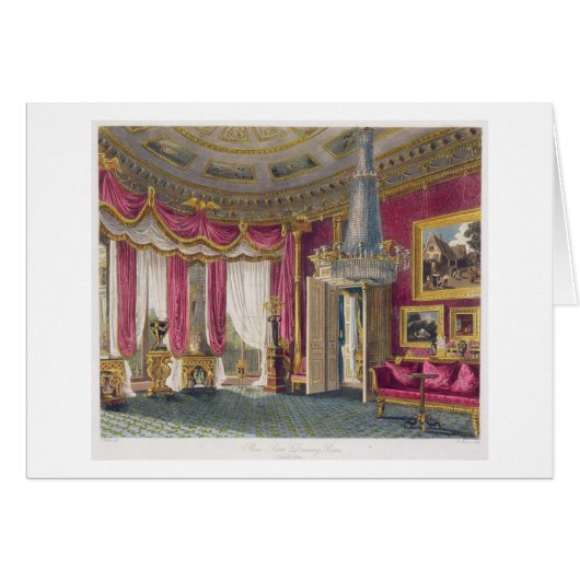 Rose Satin Drawing Room (second view) Carlton Hous Cards (Front Horizontal)