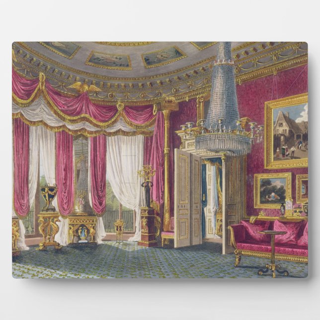 Rose Satin Drawing Room (second view) Carlton Hous Plaque (Front)