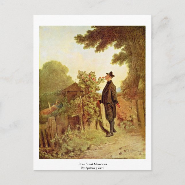 Rose Scent Memories By Spitzweg Carl Postcard (Front)