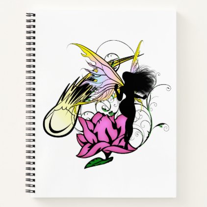 Rose Shadow Fairy Notebook