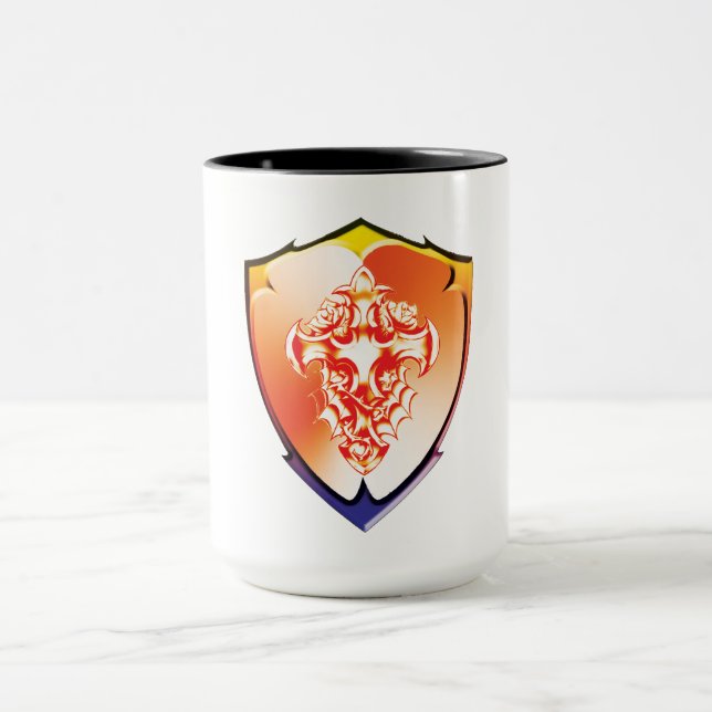 Rose Shield Mug (Center)
