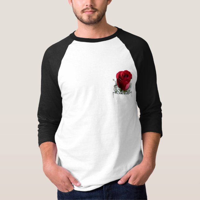 Rose Shirts Novelty Boutenniere Rose Jersey (Front)