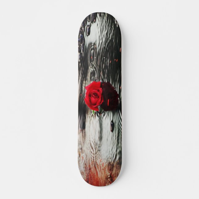 Rose Skateboard Deck (Front)
