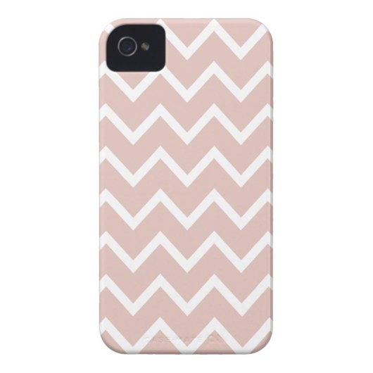 Rose Smoke Chevron Iphone 4S Case (Back)