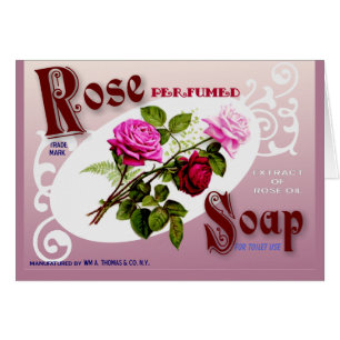 Rose Soap Cards