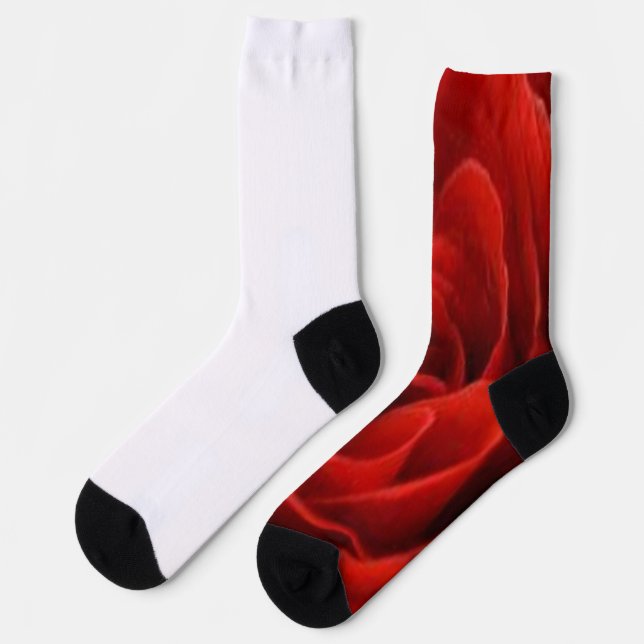 rose socks (Left)