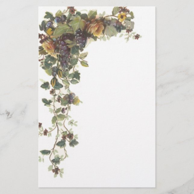 Rose Stationery (Front)