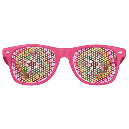 Rose Strawberry Flower Retro Sunglasses