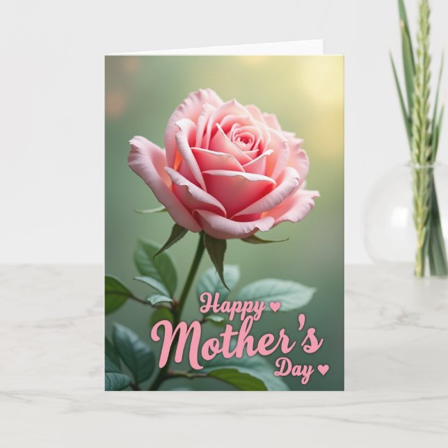 Rose Sweet Mothers Day Card (Front)