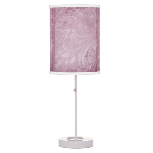 Rose Swirls Table Lamp