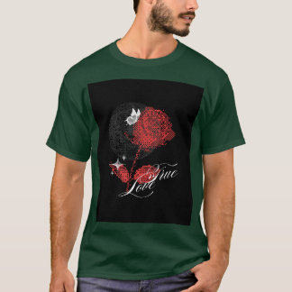 Rose t shirt