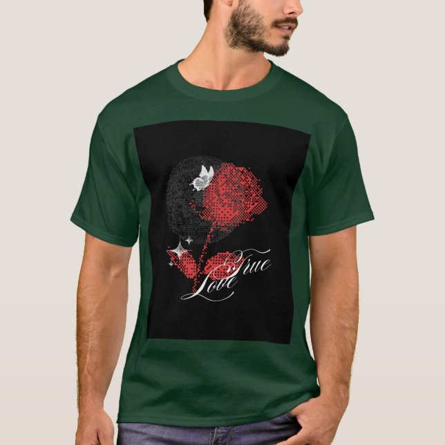 Rose t shirt  (Front)